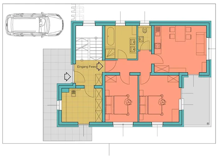 Berg' & Bluamen Stubai Апартаменты Нойштифт-им-Штубайталь